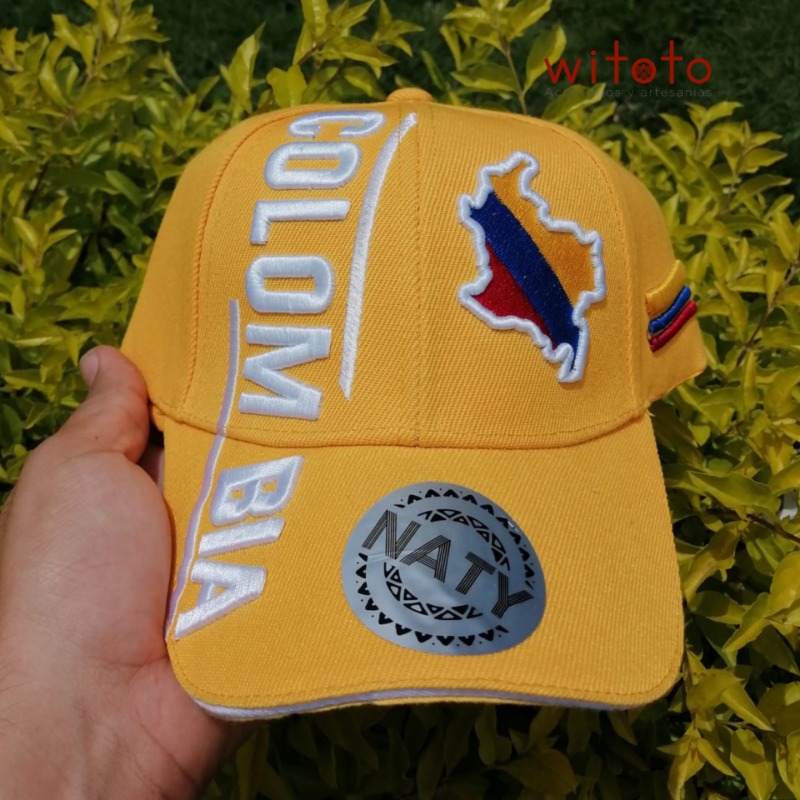 GORRA COLOMBIA MAPA